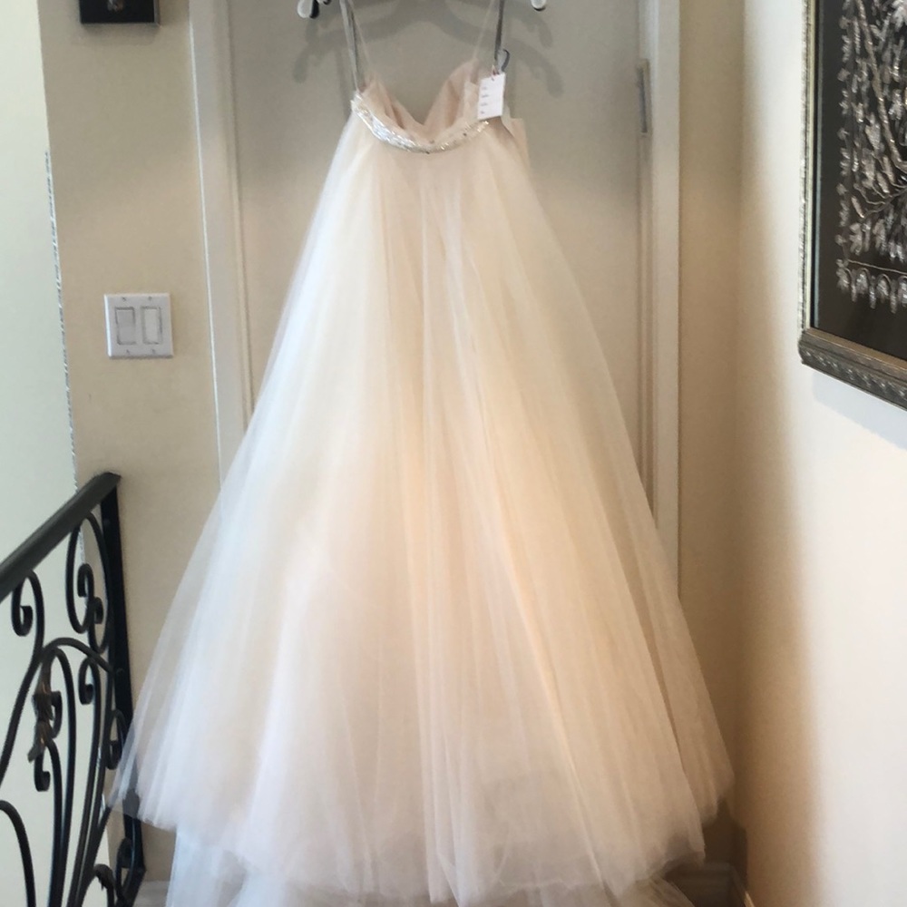 Wedding over skirt